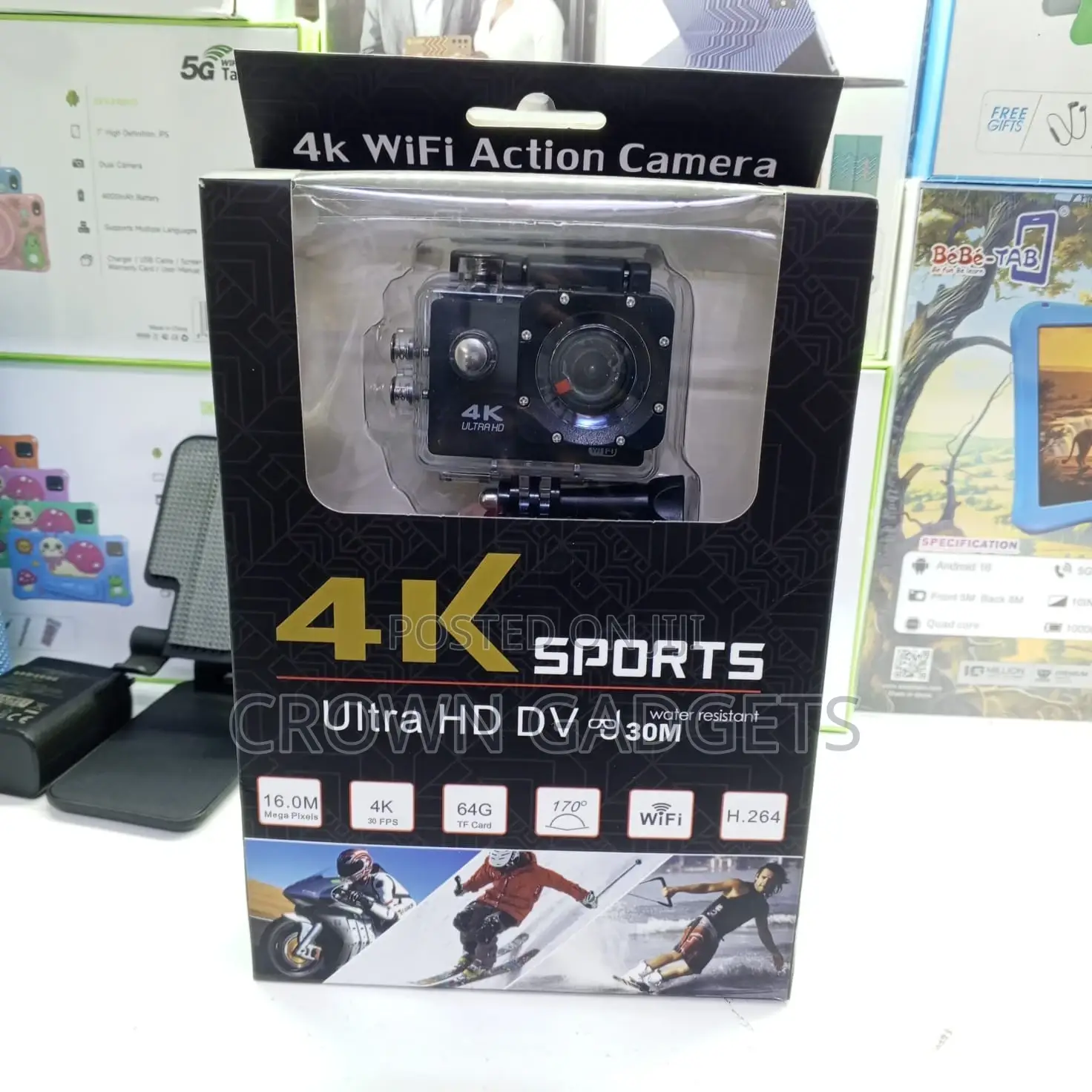 Portable Waterproof Camera for Outdoor Activities