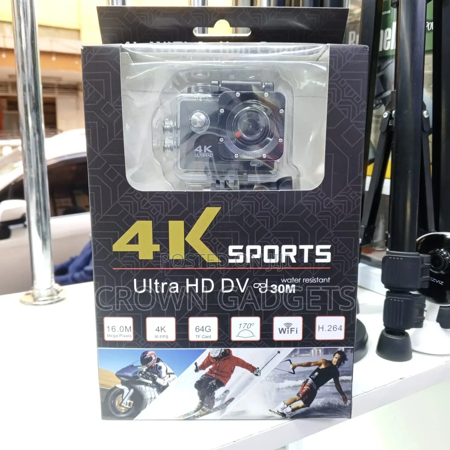 Portable Waterproof Camera for Outdoor Activities