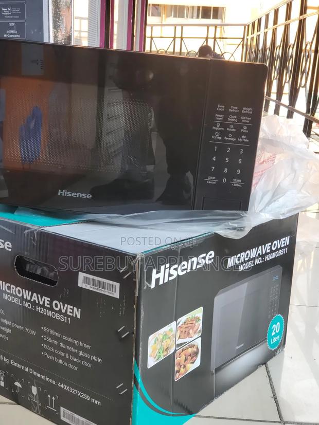 Hisense 20 L Digital Microwave Oven — Touch Control Auto-Cook - main view