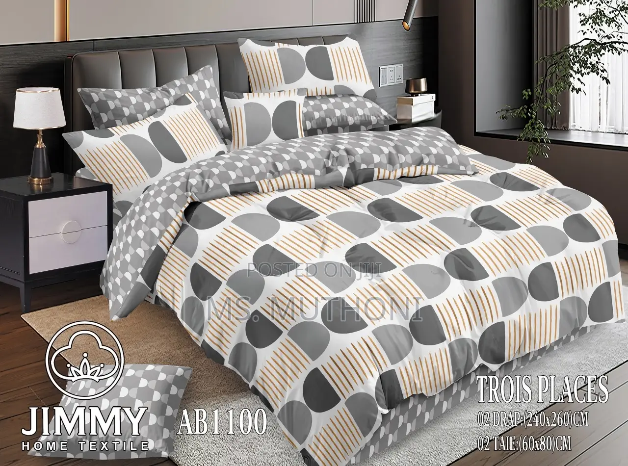 6*7 Cotton Striped / Patterned Duvet Cover Sets