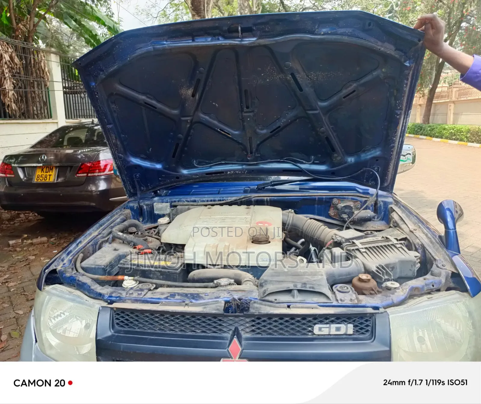 Mitsubishi Pajero 2003 Blue