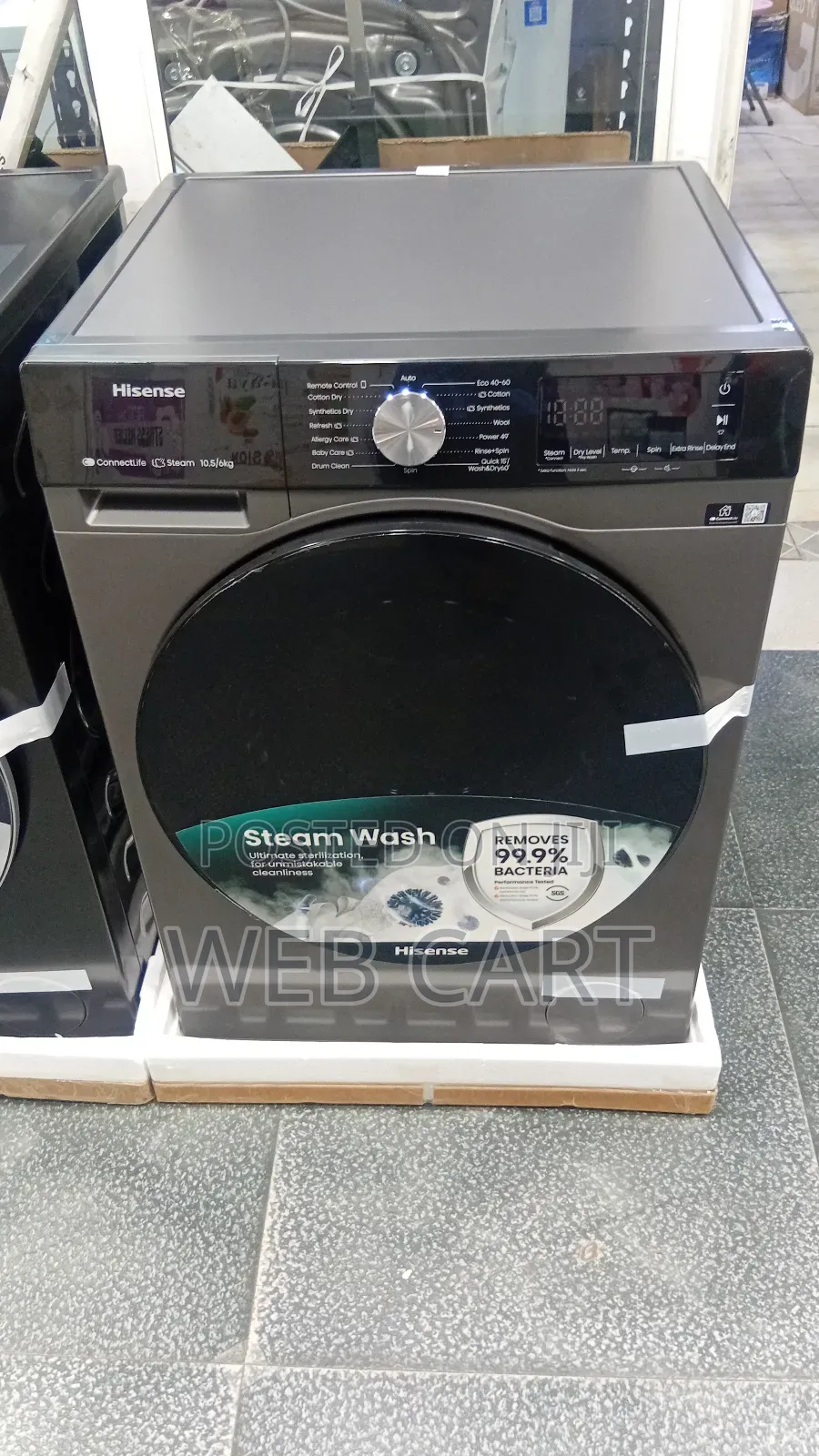 Hisense 12kg Wash 8kg Dry Front Load Washing Machine