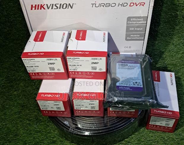 Hikvision 5 Cam Package 8 Channel Dvr Set