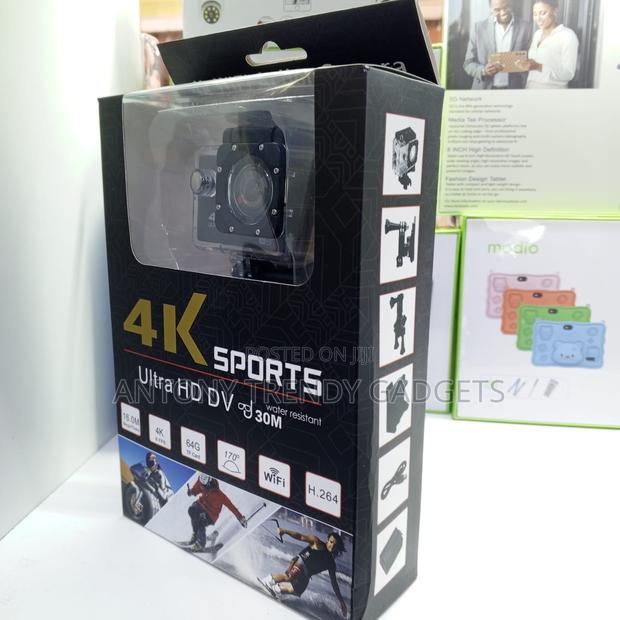 Mini 4k Sports Camera 30m Waterproof Wide Angle Lens
