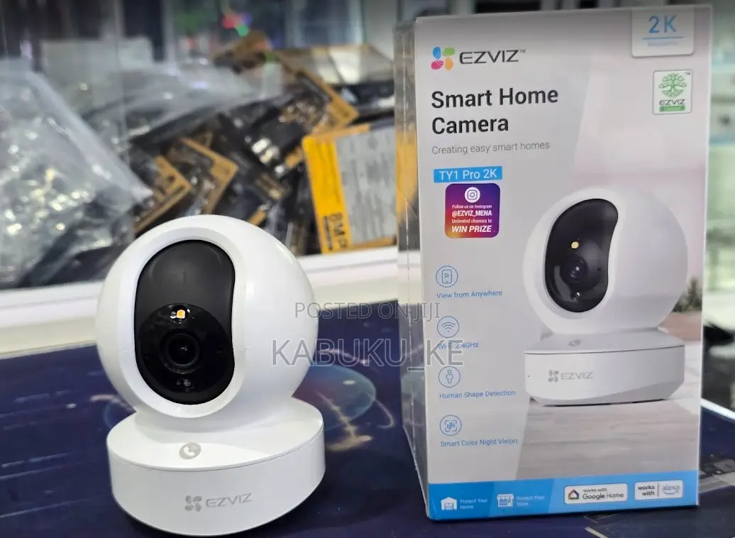 Ezviz Ty1 Pro 3mp Smart Pan & Tilt Wifi Indoor Camera