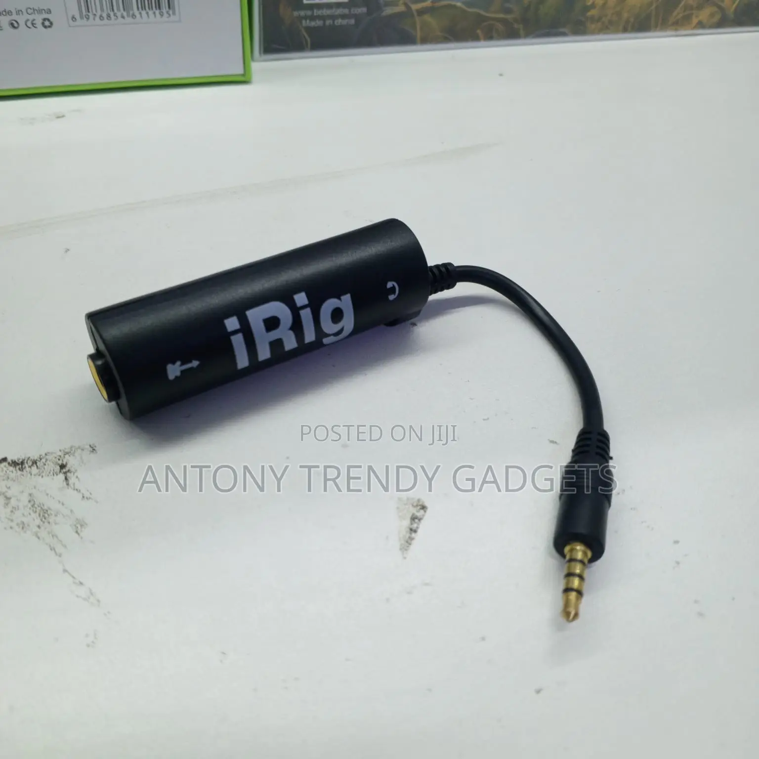 Irig Guitar Interface Adapter For Phone & Tablet Recording