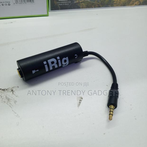 Irig Guitar Interface Adapter For Phone & Tablet Recording