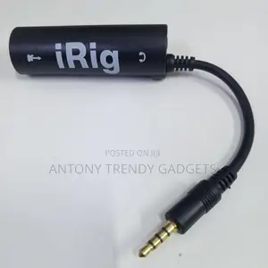 Irig Guitar Interface Adapter For Phone & Tablet Recording