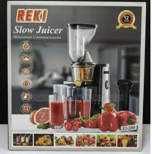 Reki 500w Cold Press Slow Juicer – High Yield (97%) 