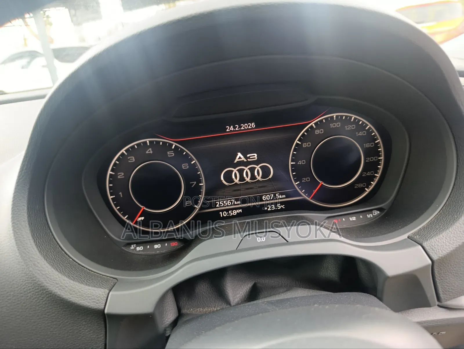 Audi A3 2018 White