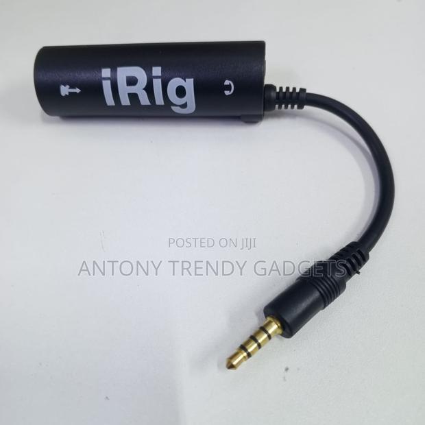 Portable Irig Guitar Adapter For Ios Android & Pc