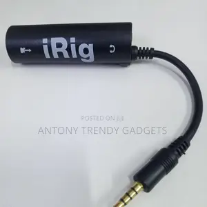 Portable Irig Guitar Adapter For Ios Android & Pc