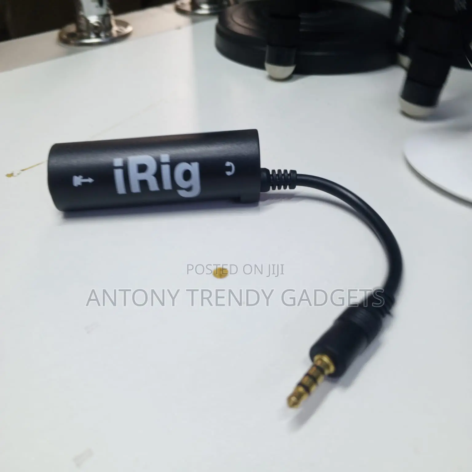 Portable Irig Guitar Adapter For Ios Android & Pc
