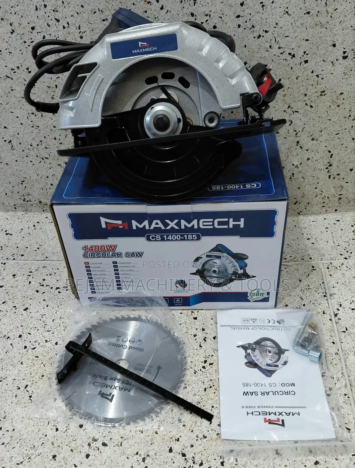 Electric Maxmech Circular Saw 1400watts 7"