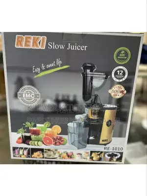 Reki 500w Cold Press Slow Juicer – Extra Large Caliber
