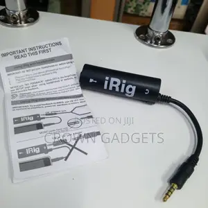 Guitar to Phone Irig Interface With Fx Thru Modes