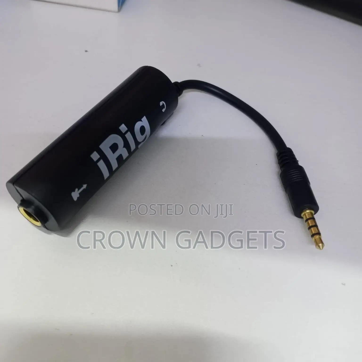 Irig Mobile Guitar Recording Adapter With 1/4 Input