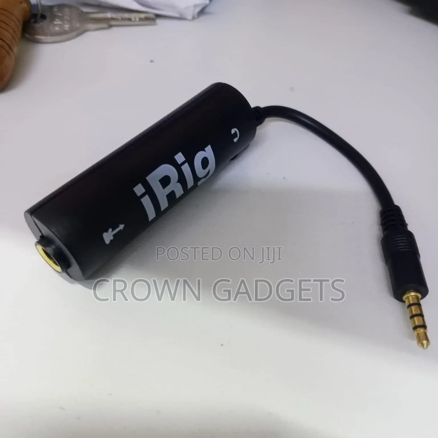 Irig Mobile Guitar Recording Adapter With 1/4 Input