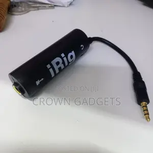 Irig Mobile Guitar Recording Adapter With 1/4 Input