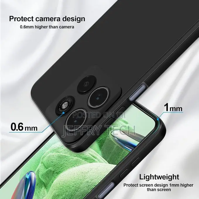 Bombax Soft Silicone Tpu Slim Cover Case for Motorola Moto G15