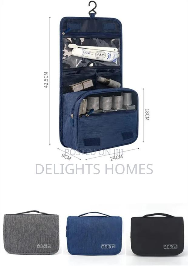 High Quality Foldable Cosmetic Bag _Nje - thumbnail 3