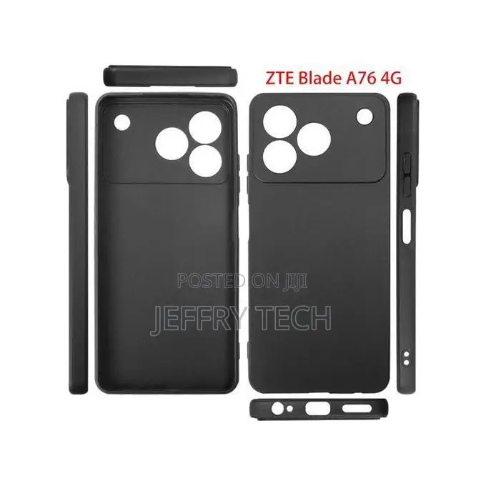 Orgyt Soft Slim Silicone Tpu Case for Zte Blade A76 4g