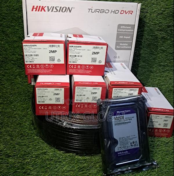 Hikvision 8 Channel Security Kit 5 Cameras