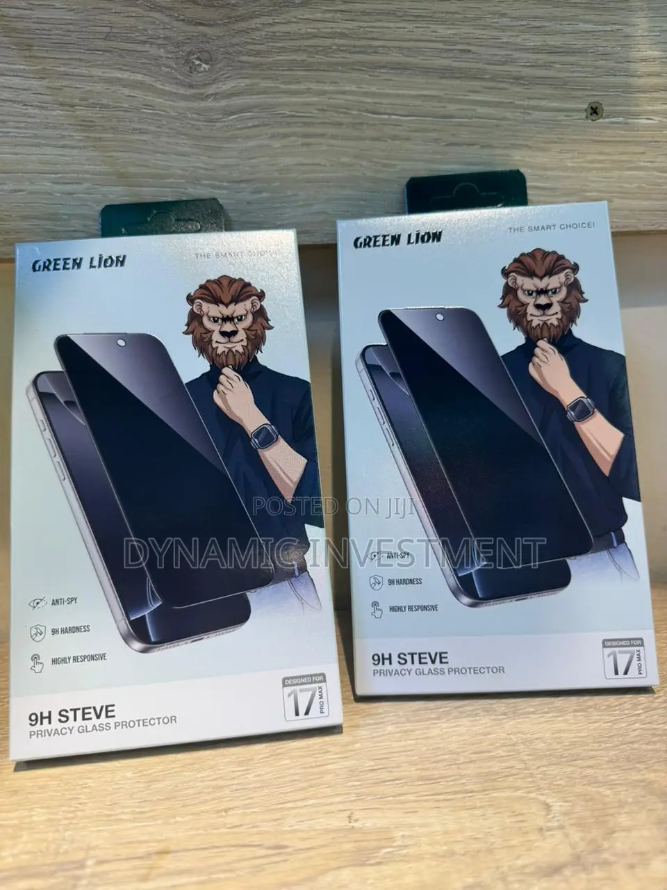Green Lion 9h Privacy Screen Protector for iPhone 17 Pro Max