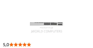 Cisco C9200l-24p-4x-E Catalyst 9200l 24-Port Poe+ Switch, 4×10g
