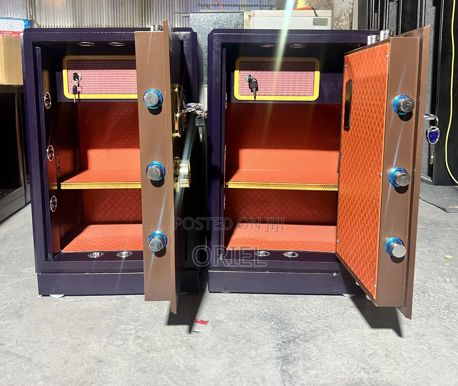 Office Digital Safe : 80kgs Fireproof Security Safe