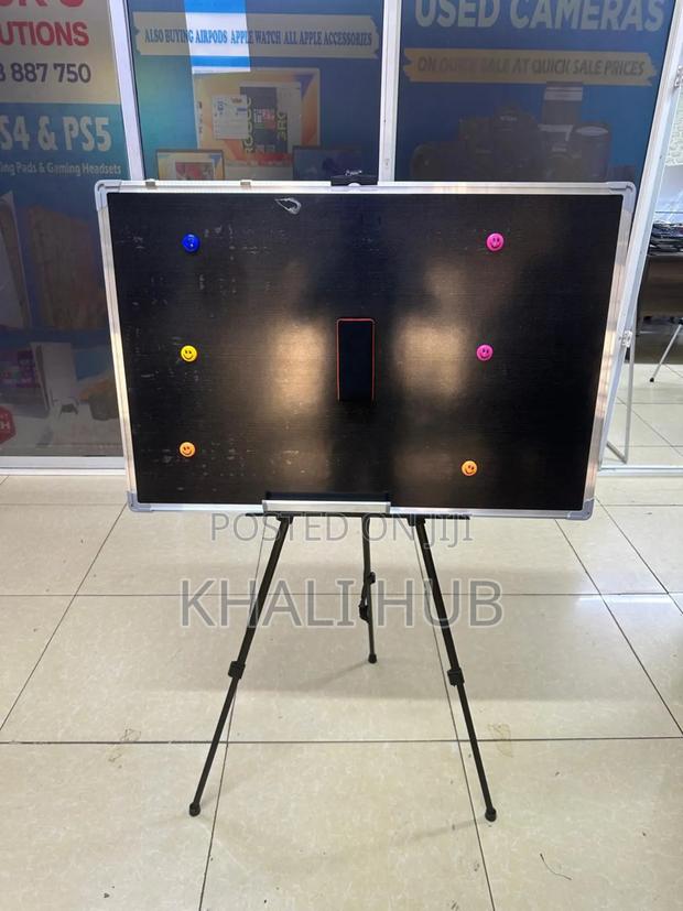 Chalkboard With Stand,Black in Colour/Smooth Writing Surface