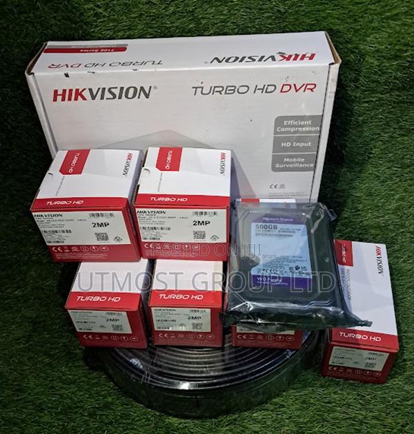 Hikvision 5 Cam Kit 8 Channel DVR With HDD - main view