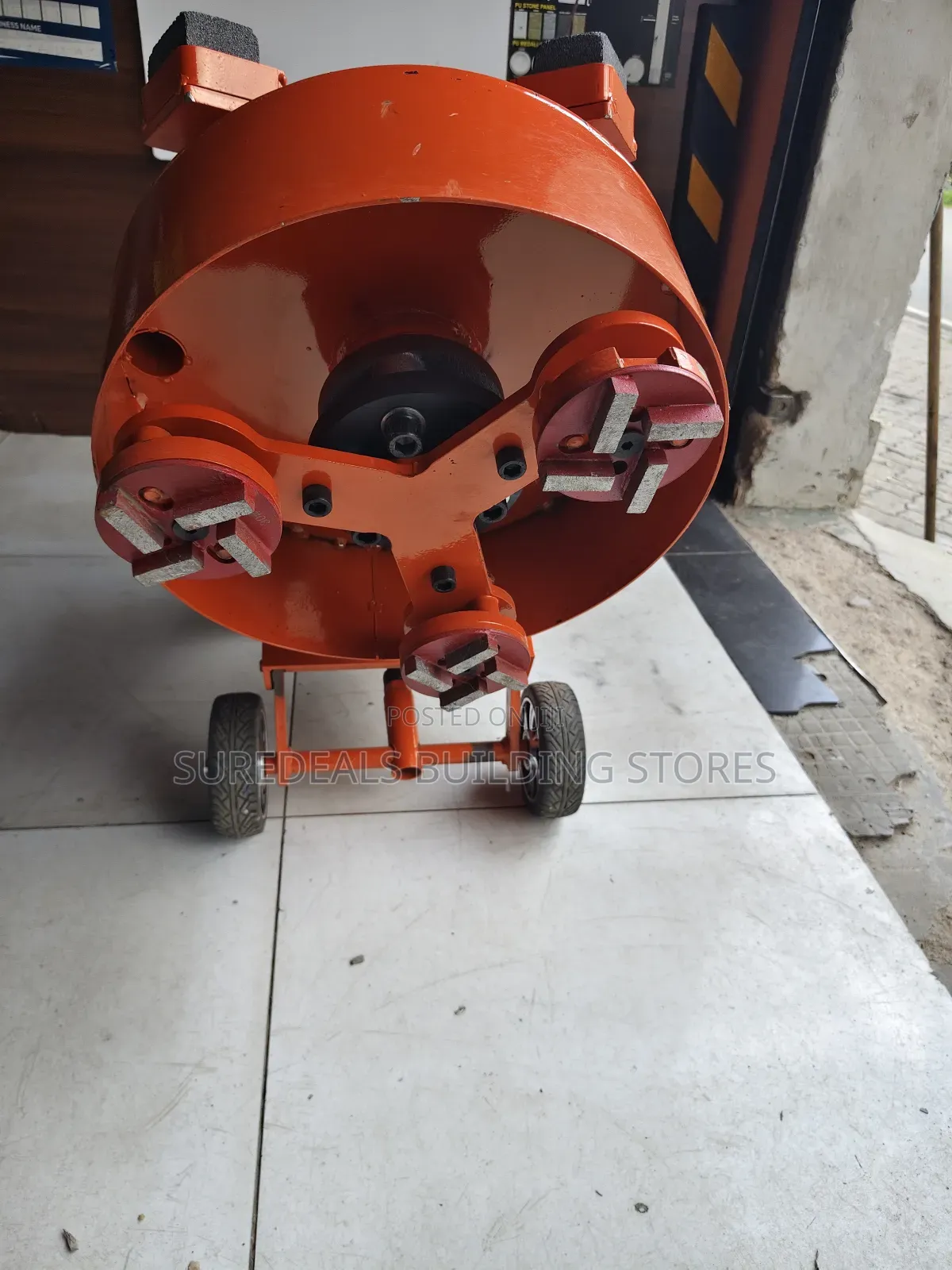 Walk-behind Electric Floor Grinding Machine.