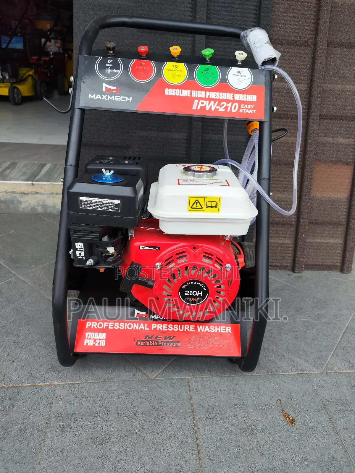 Maxmech Gasoline Pressure Washer