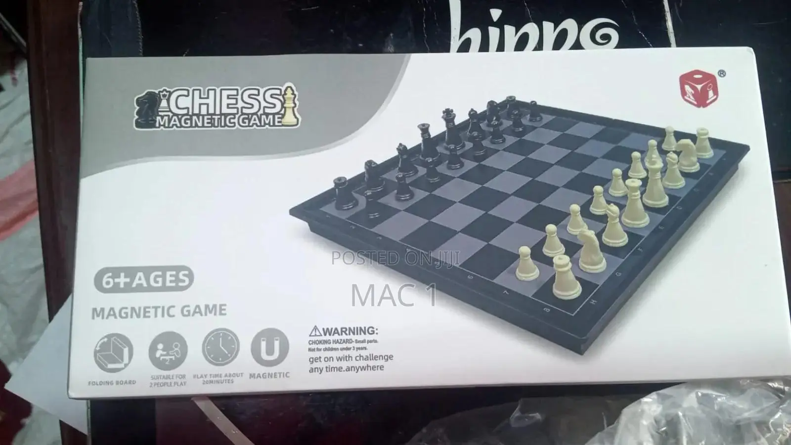 Premium Chess Board Game Magnetic Foldable Board