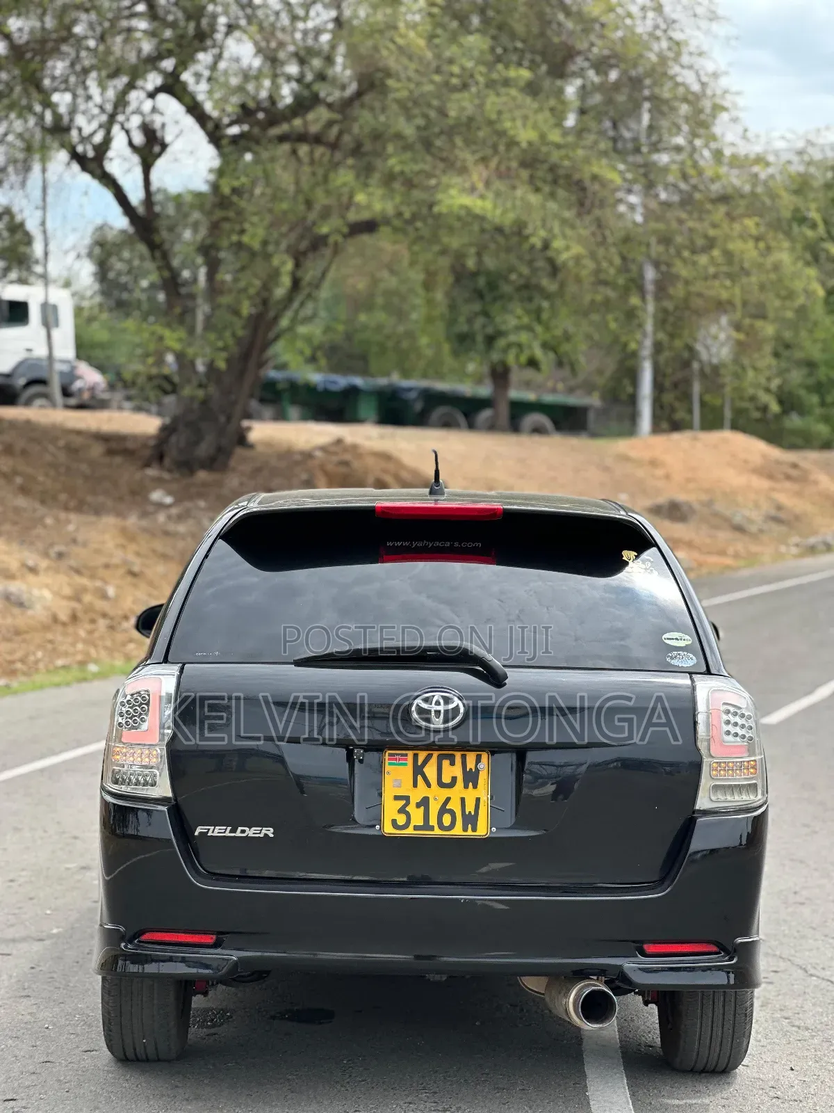 Toyota Corolla Fielder 2012 Black