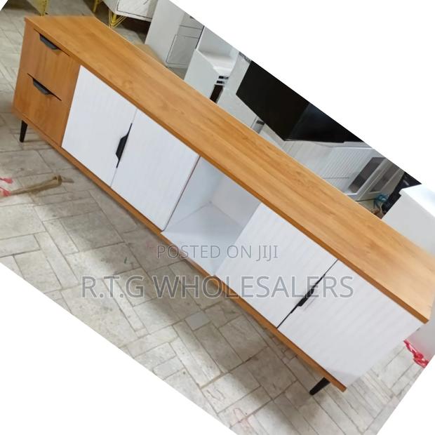 6ft Contemporary Executive Tv Cabinet – Laminated Finish