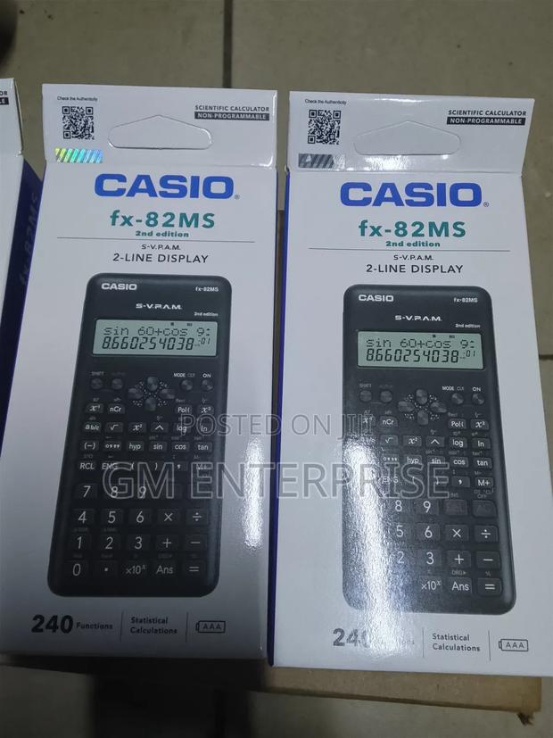 Casio Fx_82ms Calculator