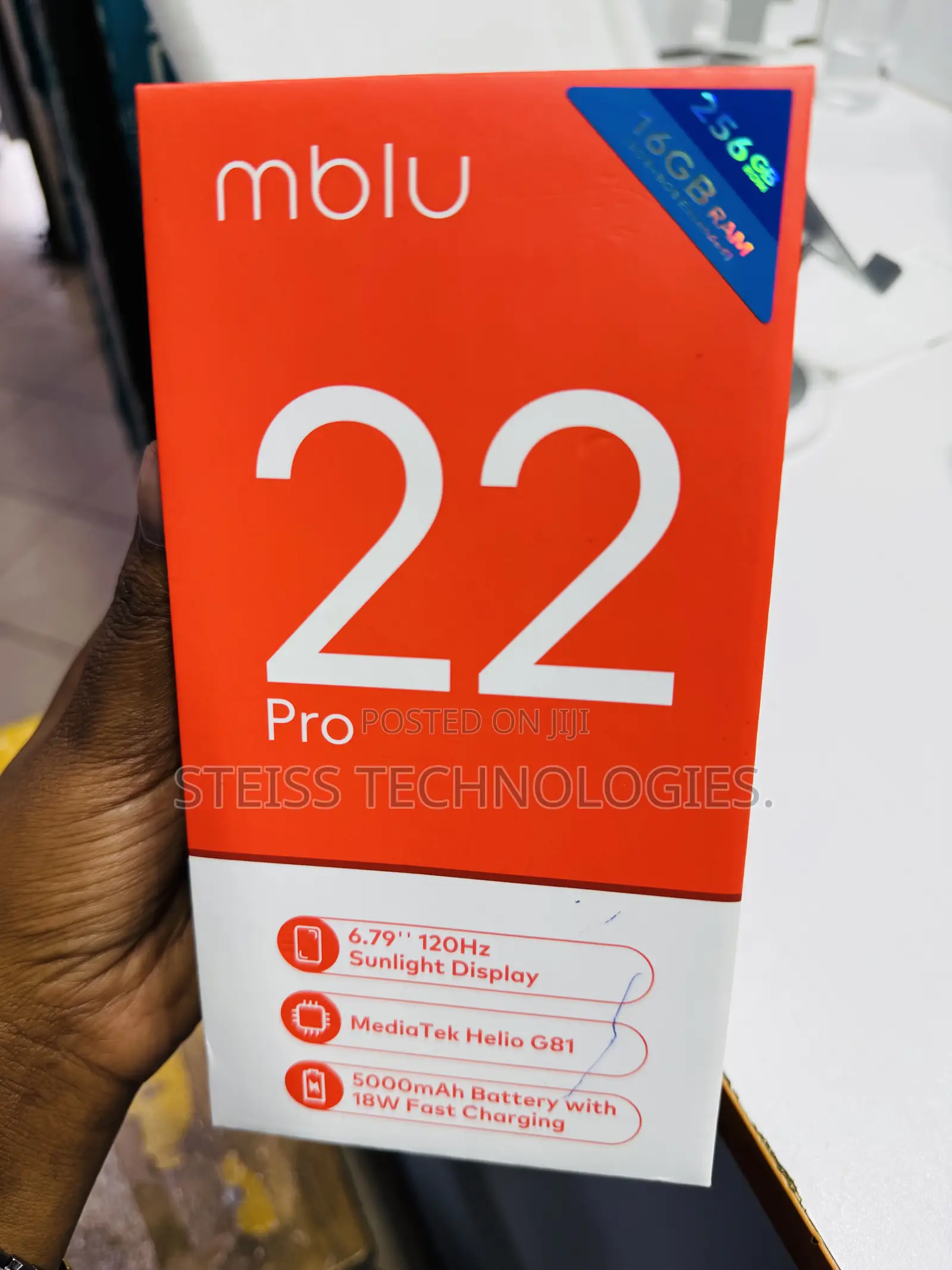 New Mobile Phone 128 GB Blue