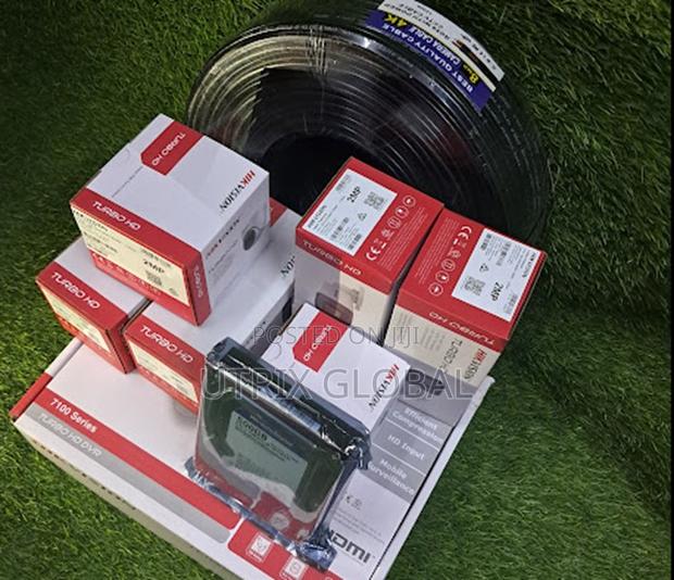 Hikvision 5 Camera 8ch Dvr Monitoring System
