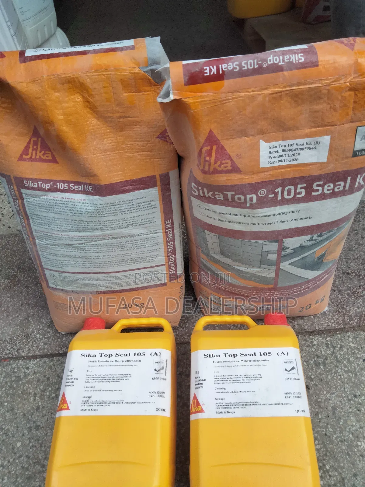 Cementious Sika Top Seal 105
