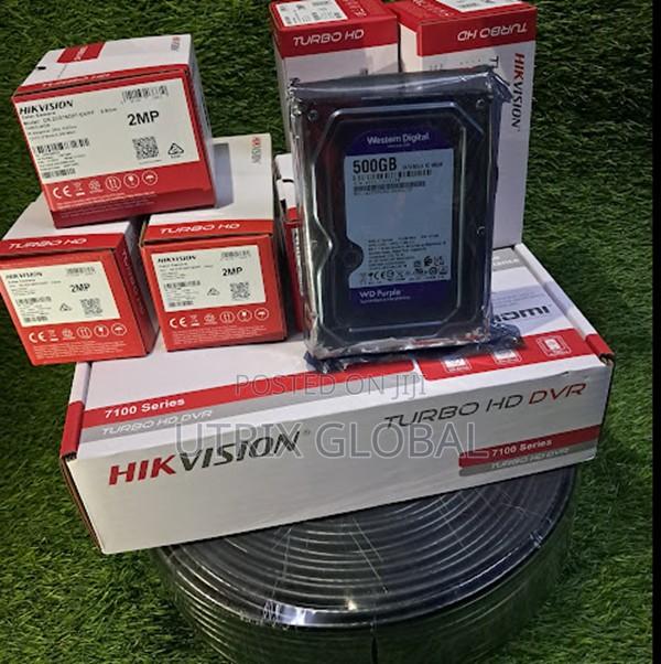 Hikvision Cctv Kit 5 Cameras Ready Package - main view