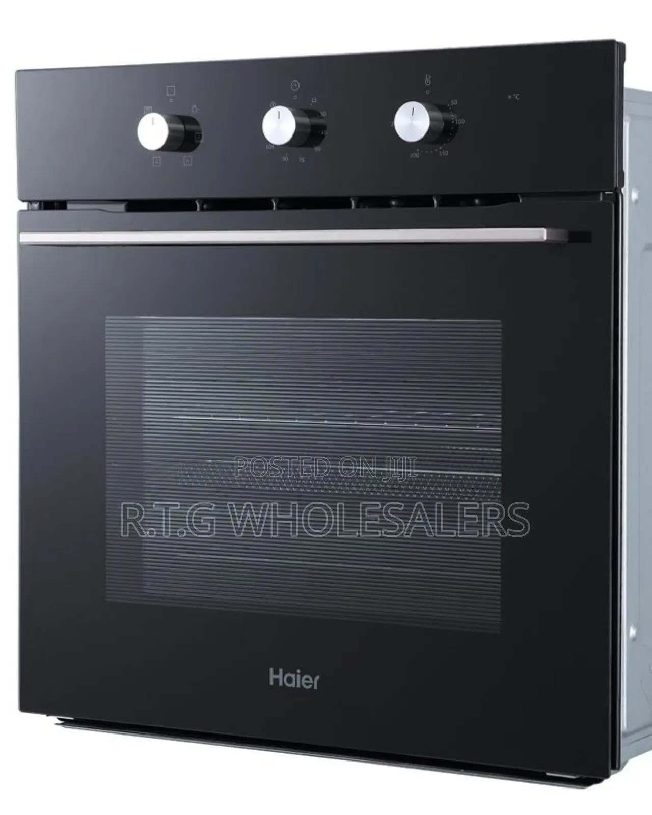Haier 67l Multifunction Pyrolytic Oven – Sleek Black Finish