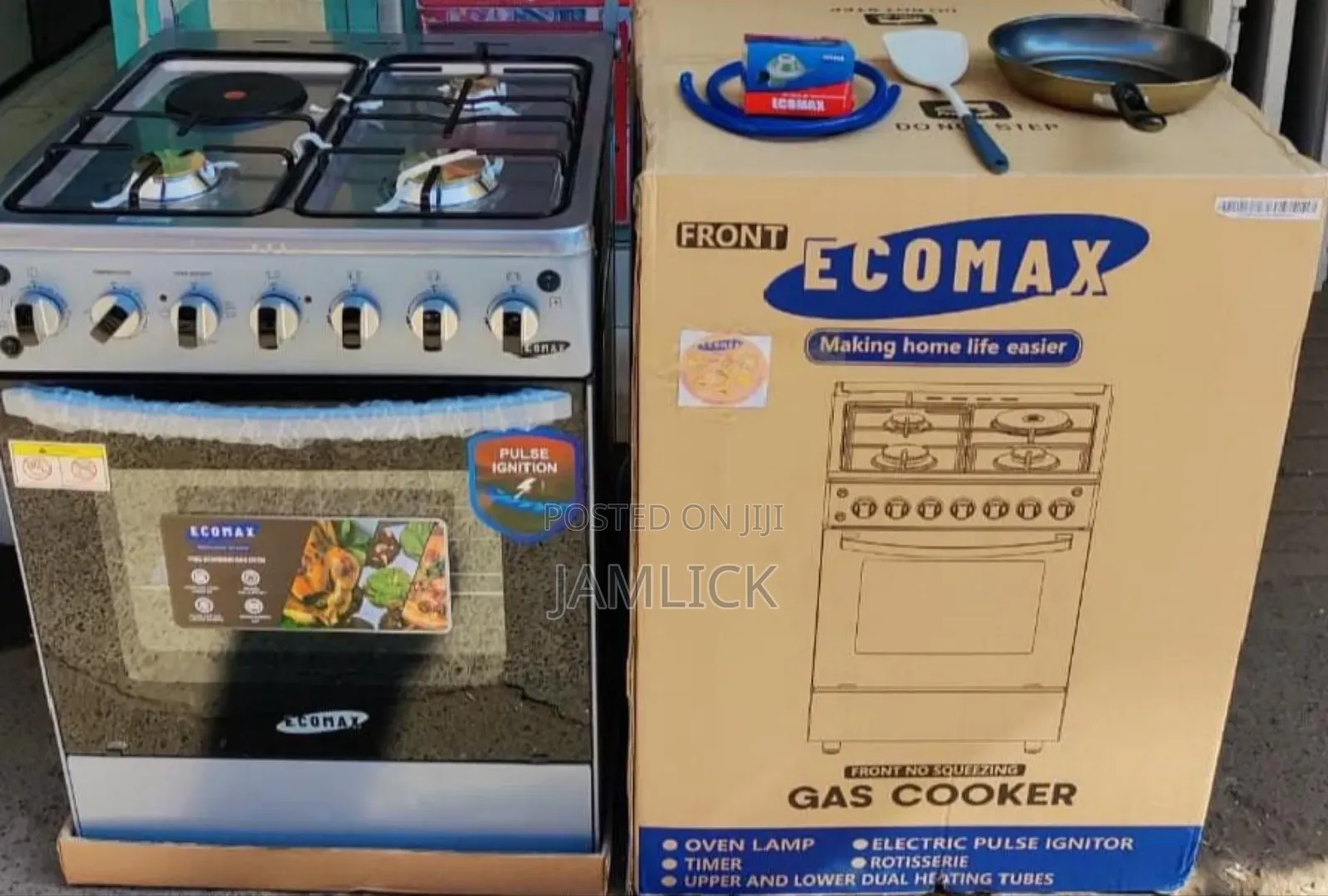 60×60 Ecomax 3 Gas + 1 Electric Standing Cooker - Dv