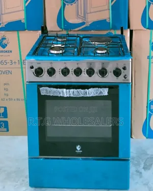 Euroken 3+1 Standing Cooker – Timer, Light Auto Ignition