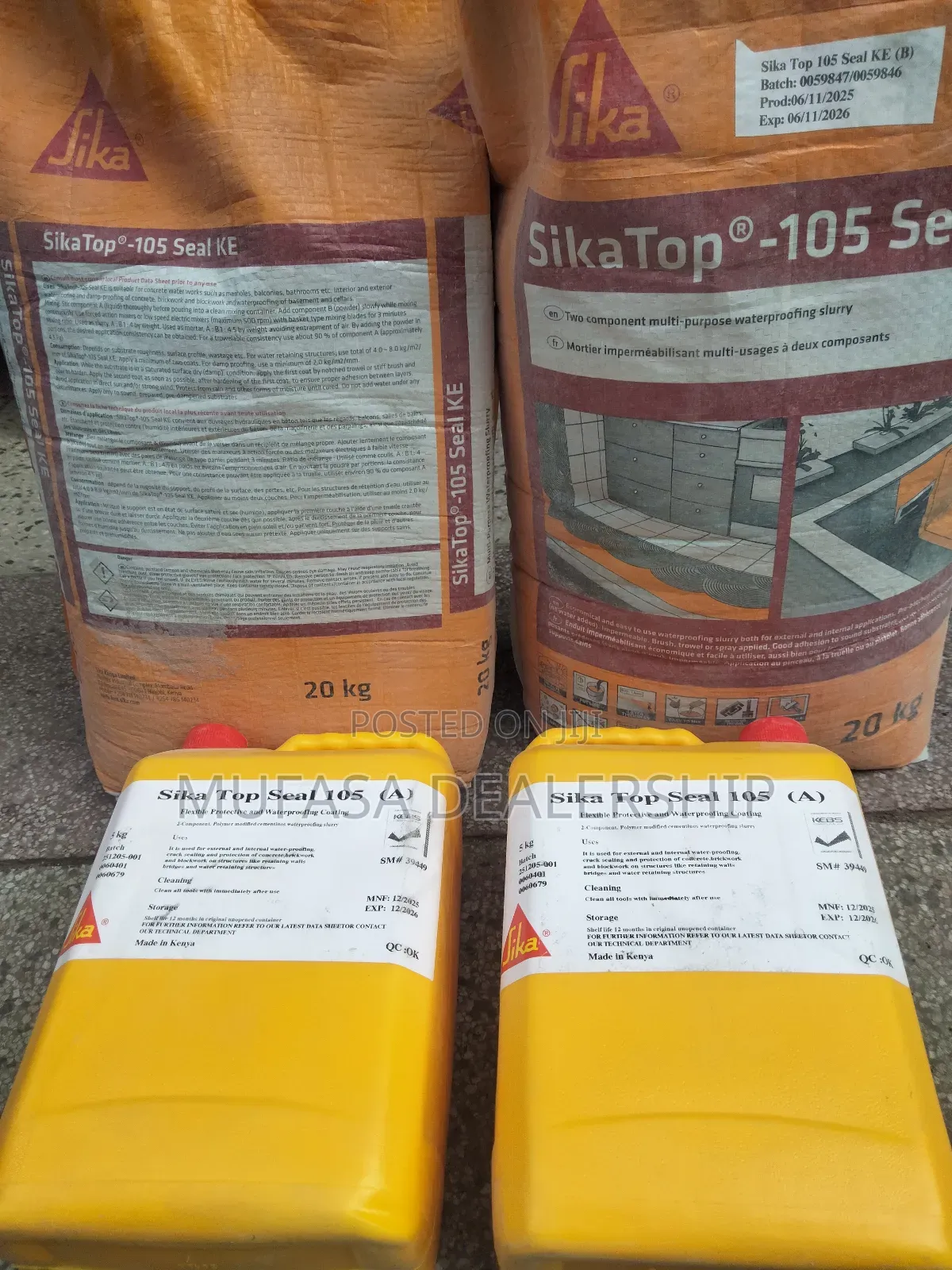 Sika Top Seal 105(Waterproof Agent)
