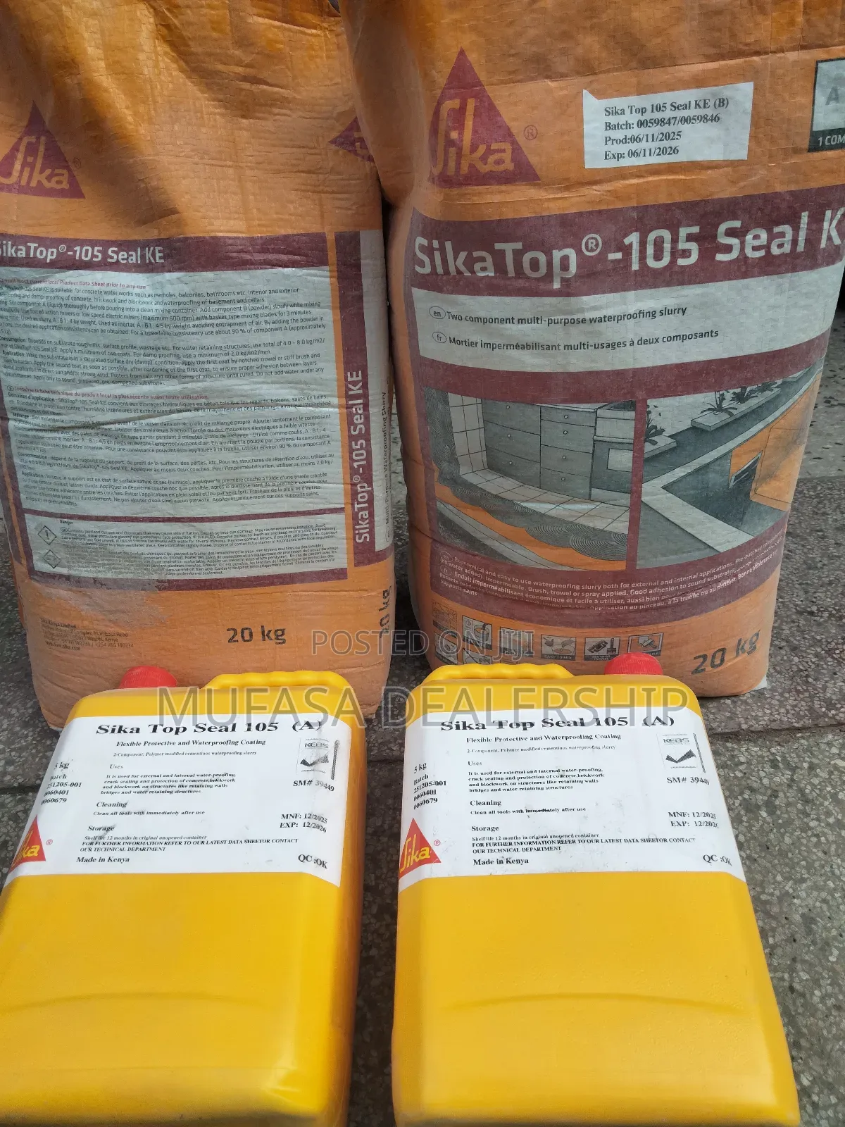Sika Top Seal 105(Waterproof Agent)