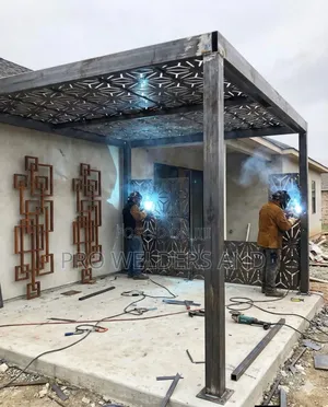 Steel Pergolas for Homes, Hotels Restaurants