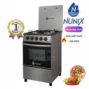 Nunix Free Standing Oven Cooker - Dv