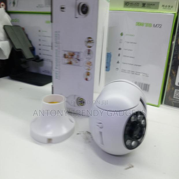 Smart Wifi Light Socket Security Camera With Night Vision - main view